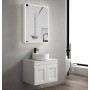 Moonlight Led Mirror Shaving Cabinet With Solid Surface stone Edge 600